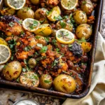 Sheet Pan Lemon Balsamic Chicken and Potatoes