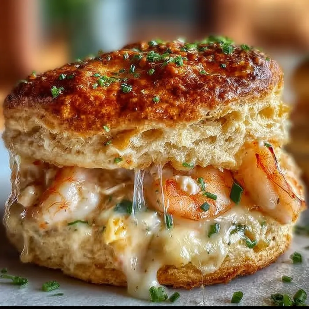 Irresistible Shrimp And Crab Nacho Biscuit Melts Recipe to Try