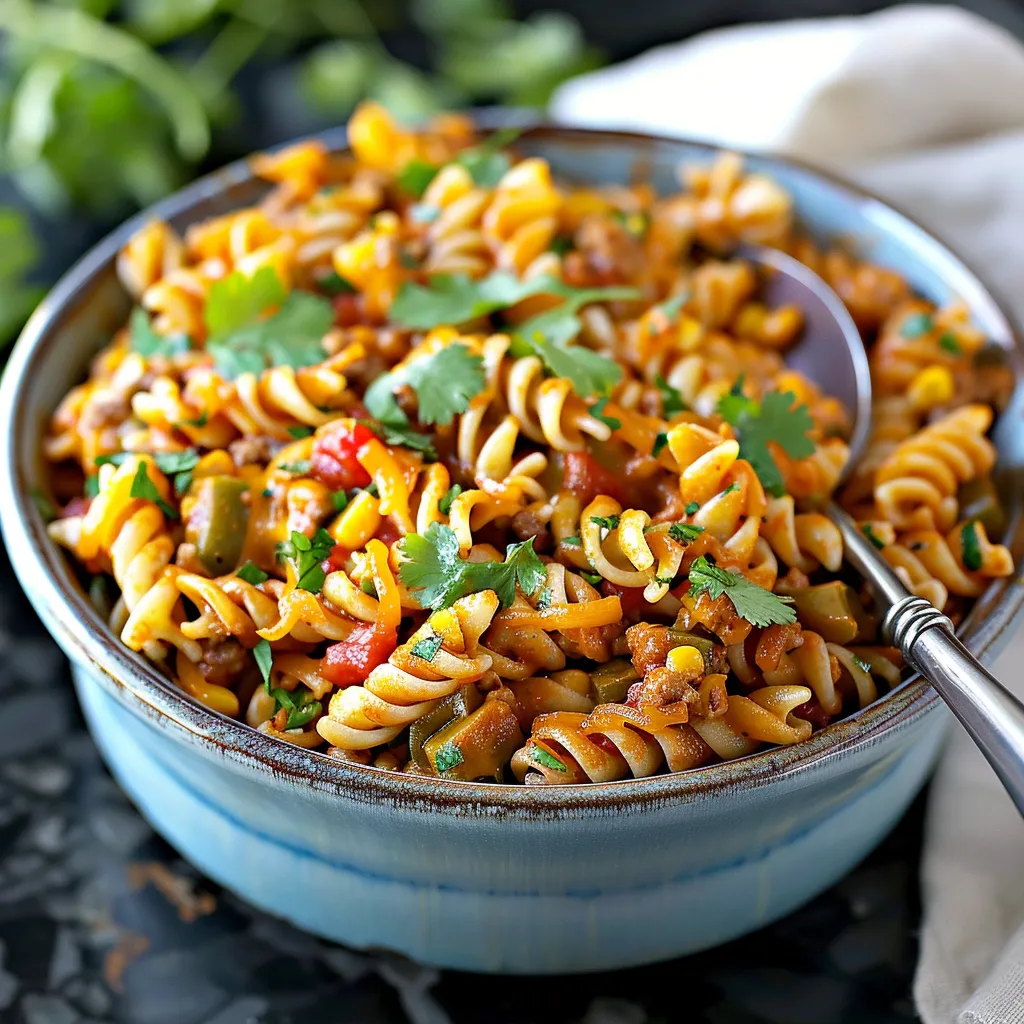 Ultimate Slow Cooker Taco Pasta Easy Flavorful Hearty