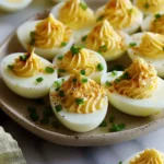Sour Cream & Onion Deviled Eggs