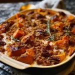 Southern Maple Sweet Potato Casserole