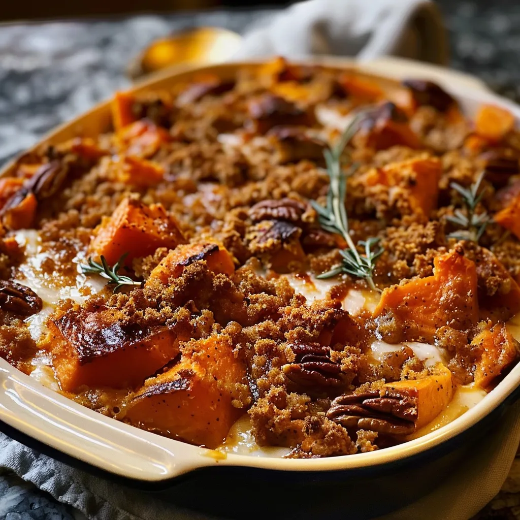 Irresistible Southern Maple Sweet Potato Casserole Recipe