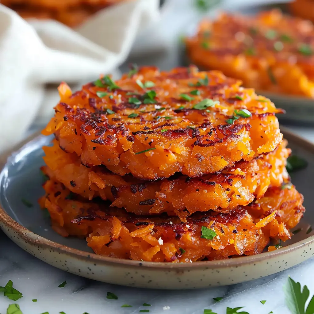Crispy Sweet Potato Hash Browns Delicious Nutritious Twist