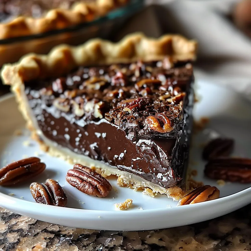 Irresistible Texas Chocolate Pecan Pie Decadent Delight