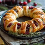 Turkey Cranberry Crescent Ring