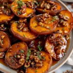 Walnut Maple Roasted Sweet Potatoes