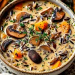 Wild Rice Mushroom Soup