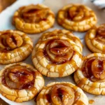 apple pie thumbprint cookies