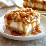 caramel apple cheesecake bars