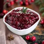 homemade cranberry sauce