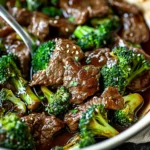 slow cooker beef and broccoli