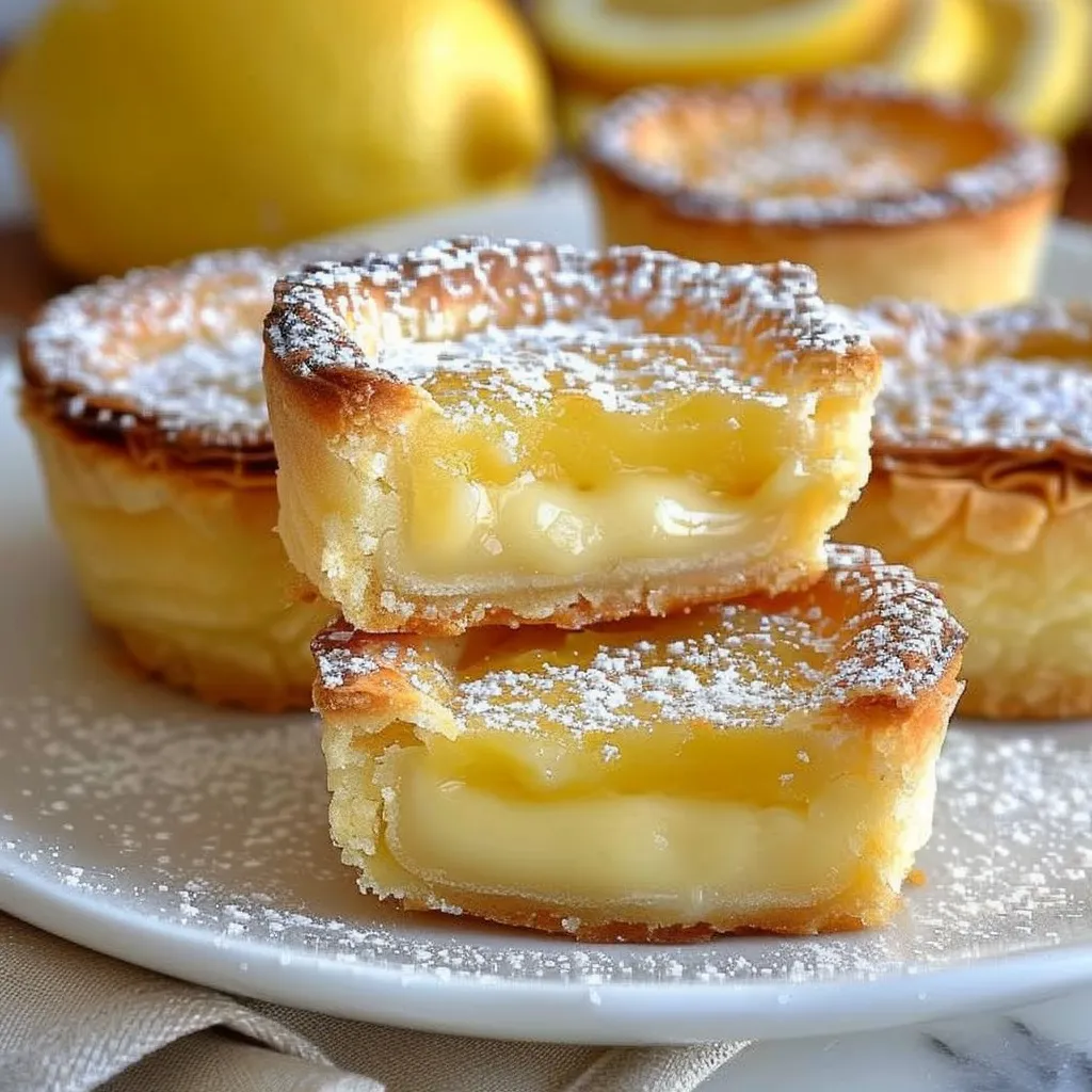 Baby Lemon Impossible Pies