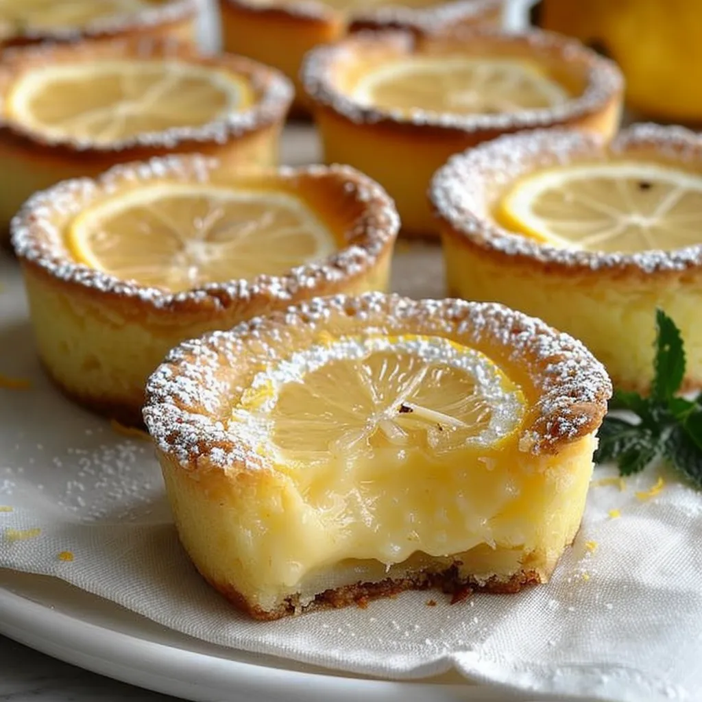Baby Lemon Impossible Pies