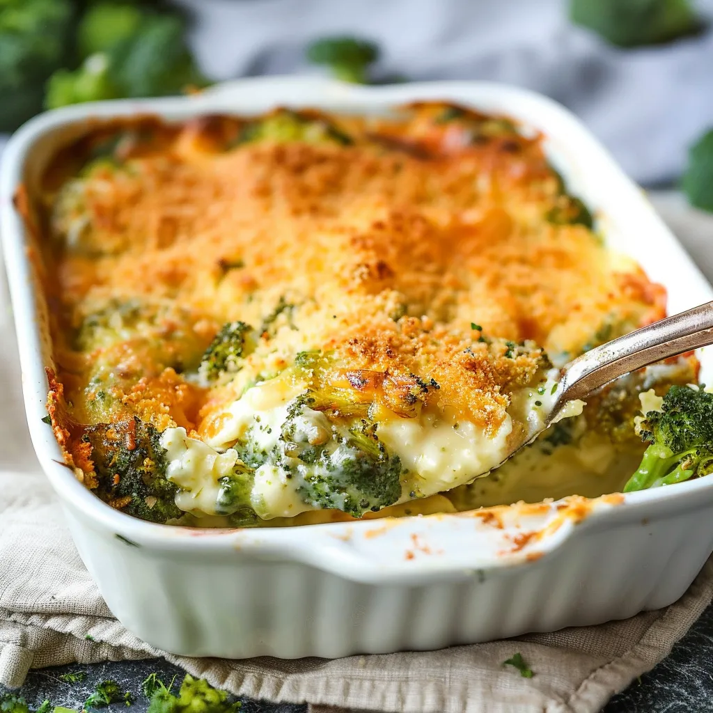Ultimate Broccoli Cheese Casserole Quick Delicious Recipe