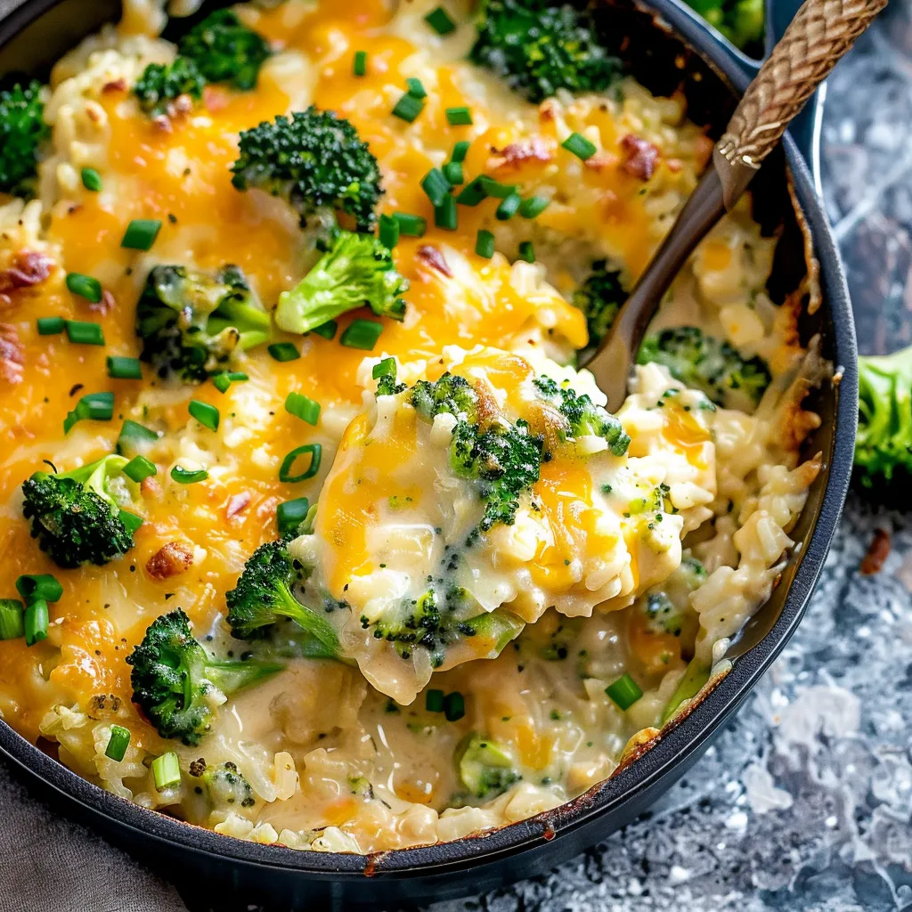 Ultimate Broccoli Cheese Rice Casserole Irresistibly Creamy