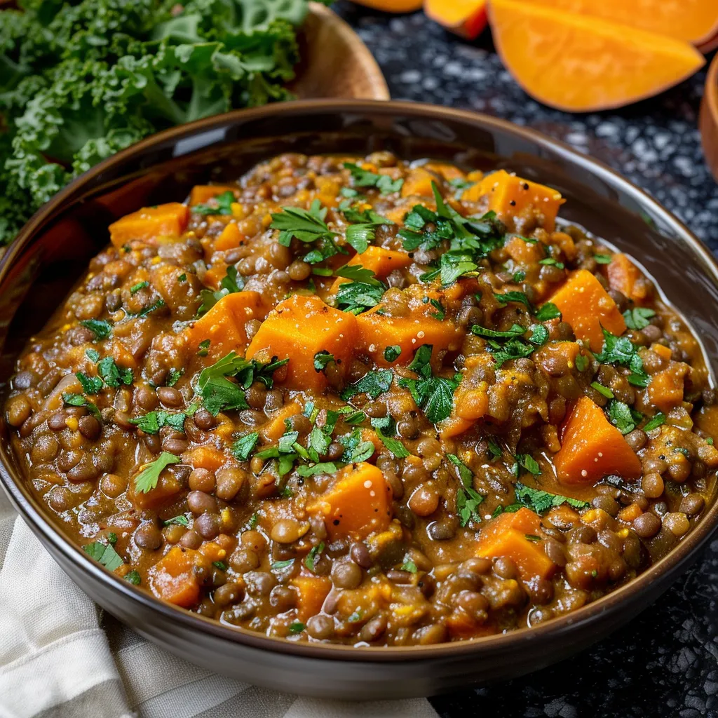 Bold Brown Lentil Sweet Potato Curry A FlavorPacked Delight