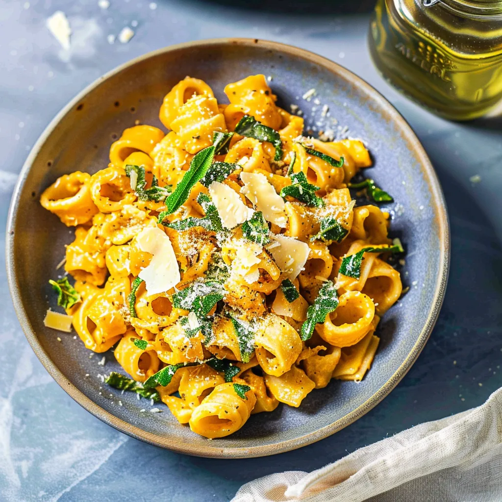 Butternut Squash & Sage Pasta