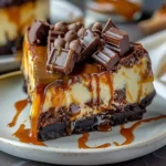 Caramel Brownie Cheesecake