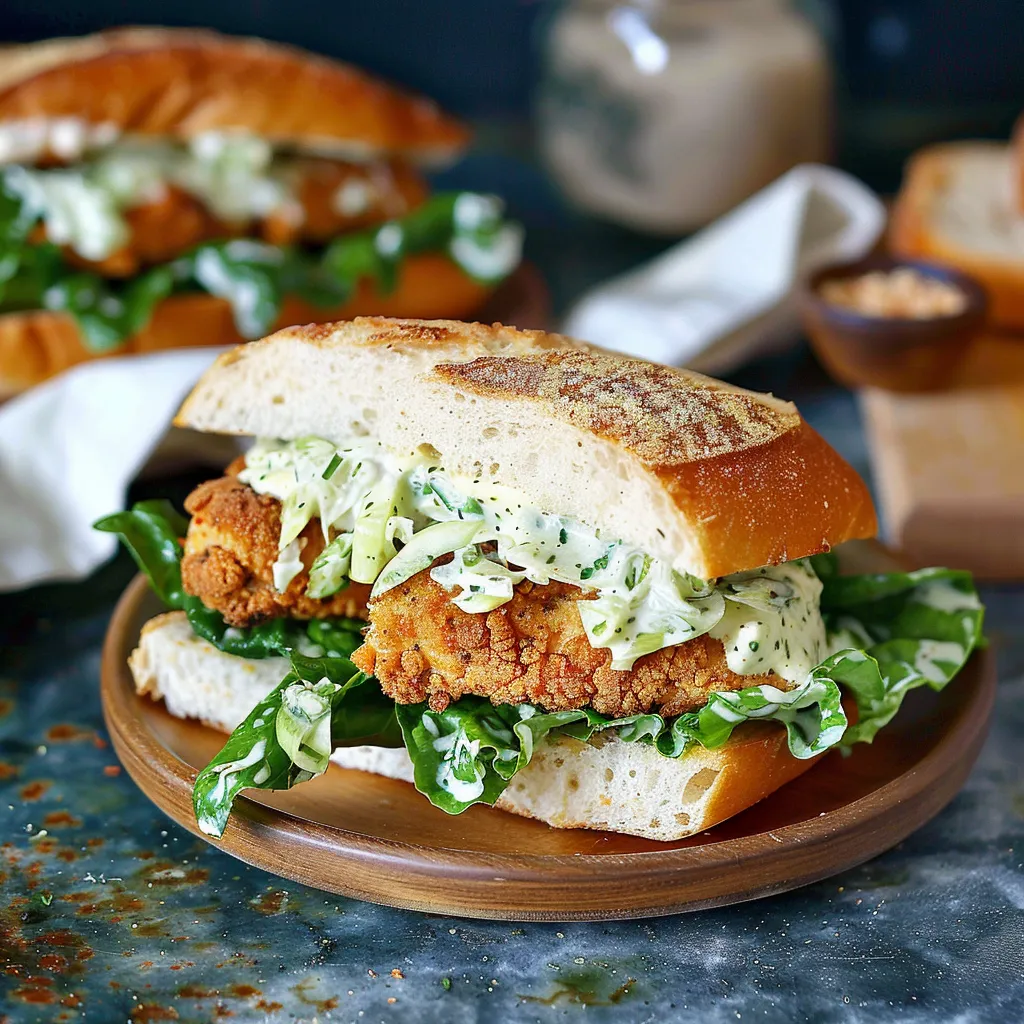 Irresistible Chicken Caesar Sandwich Bold Flavor Crunch