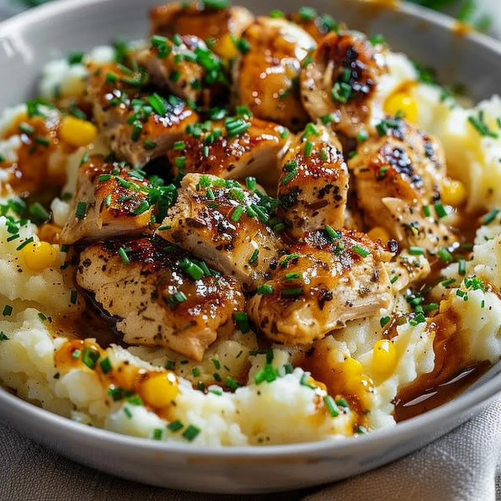 Savory Chicken Mashed Potato Bowls Ultimate Comfort Food