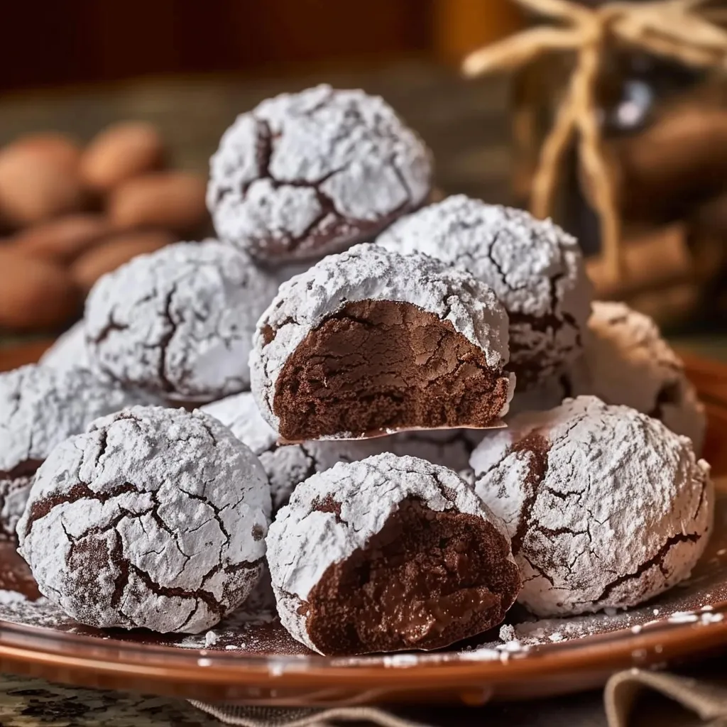Irresistible Chocolate Snowball Cookies MeltinYourMouth Treats
