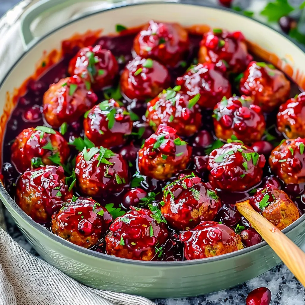 Delicious Christmas Cranberry Meatballs Recipe You Must Try