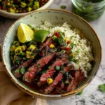 Cilantro Lime Steak Bowls