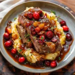 Cranberry Balsamic Roast Beef
