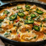 Creamy Jalapeño Chicken Skillet