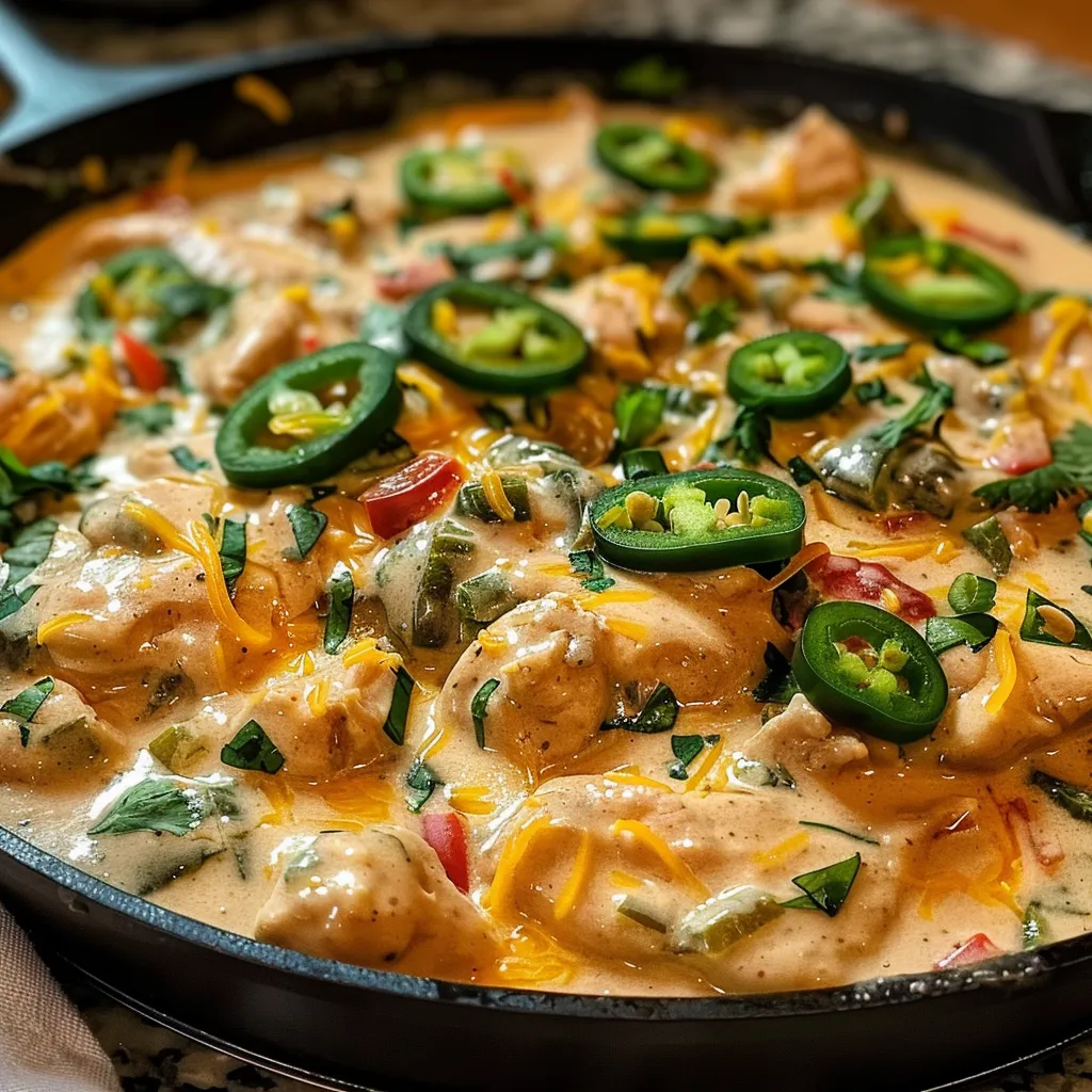 Irresistible Creamy Jalapeo Chicken Skillet Easy Flavorful