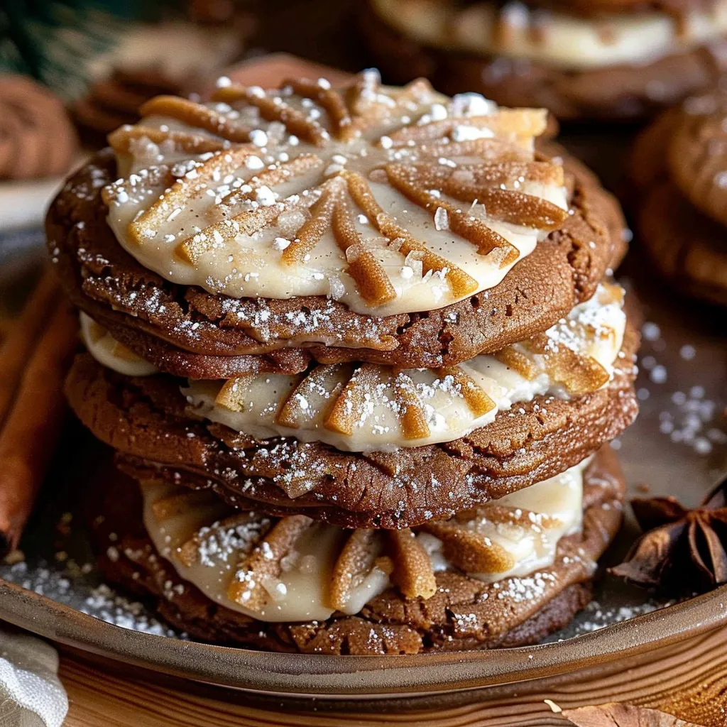 Decadent Gingerbread Cheesecake Cookies Recipe You Must Try