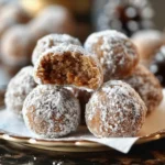 Gingerbread Snowball Cookies