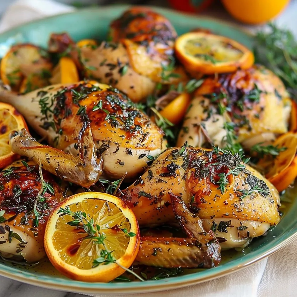 Ultimate Herb Citrus Roasted Chicken Recipe Tender Zesty