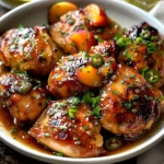 Jalapeño Peach Glazed Chicken