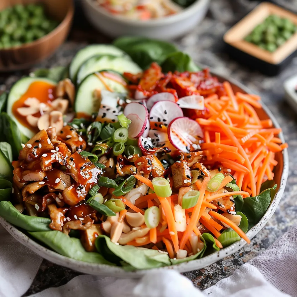 Delicious Korean-Inspired Vegan Bibimbap Bowl Recipe Unveiled