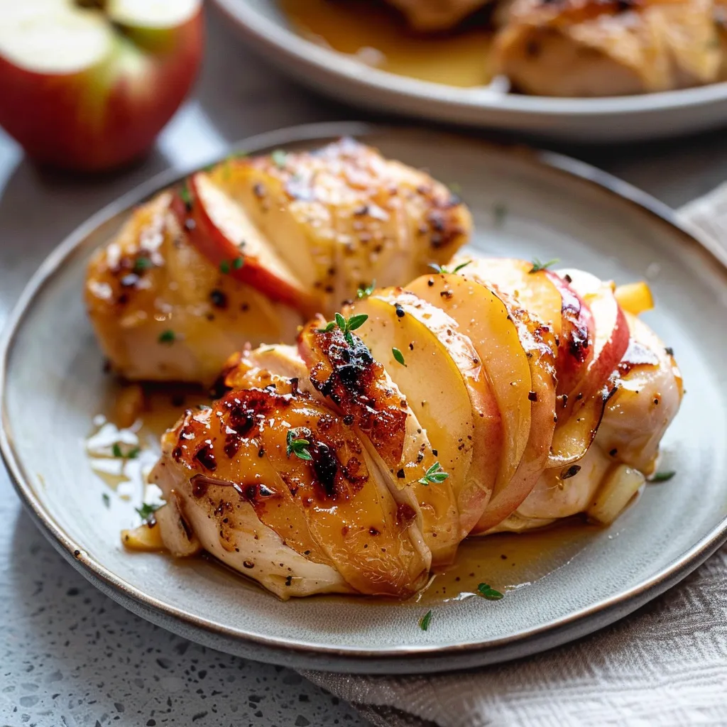 Irresistible Maple Glazed Apple BrieStuffed Chicken Recipe