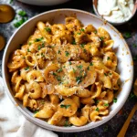ONE POT FRENCH ONION PASTA