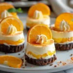 Orange Creamsicle Mini Cheesecakes