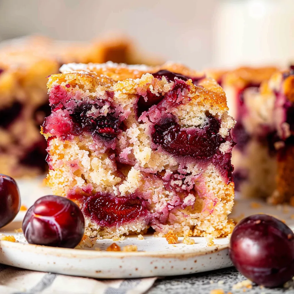 Irresistible Plum Cake Recipe Bake the Ultimate Delight