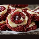 Red Velvet Cream Cheese Cookies