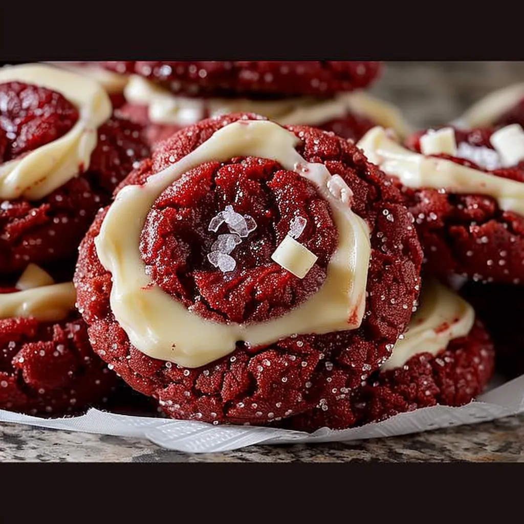 Irresistible Red Velvet Cream Cheese Cookies Recipe to Wow