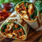 Sweet Chili Chicken Wraps
