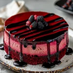 VAMPIRE BITE RED VELVET CHEESECAKE