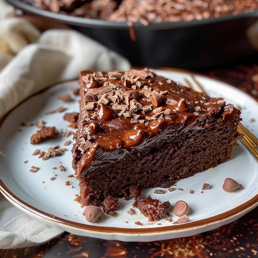 Indulge in Vegan Spiced Choco Zucchini Coffee Cake Delight