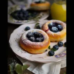 Wild Blueberry Ricotta Sweet Buns