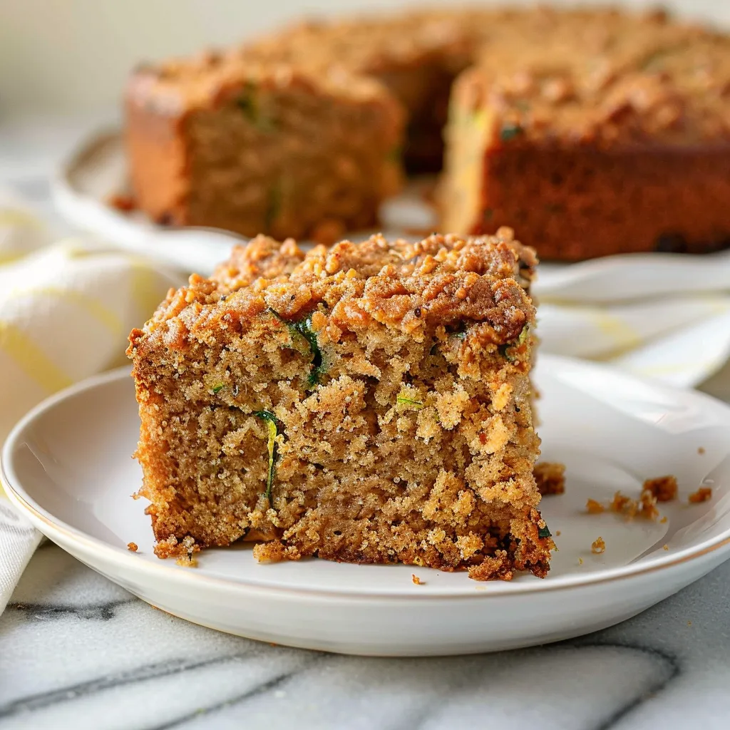 Delicious Zucchini Coffee Cake Recipe Irresistible Easy
