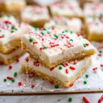 christmas sugar cookie bars