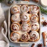 gingerbread cinnamon rolls