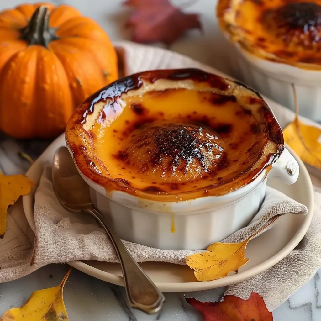 pumpkin crème brûlée