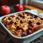 10-Minute Cranberry Apple Bake
